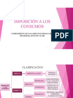 Imposición A Los Consumos - Aspectos Destacados