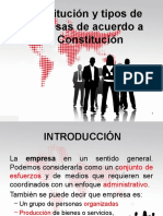 PPT Constitucion y Tipo Empresa