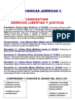 Cartel SECCIÓN DE CC JJ