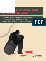 CMDPDH Entre La Brutalidad y La Impunidad (1251)