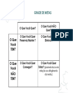 Grade de Metas - Exercicio