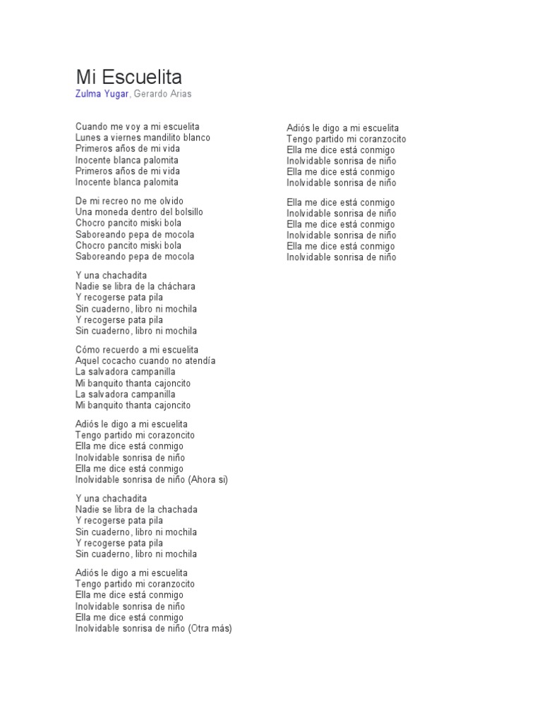 Letra de 