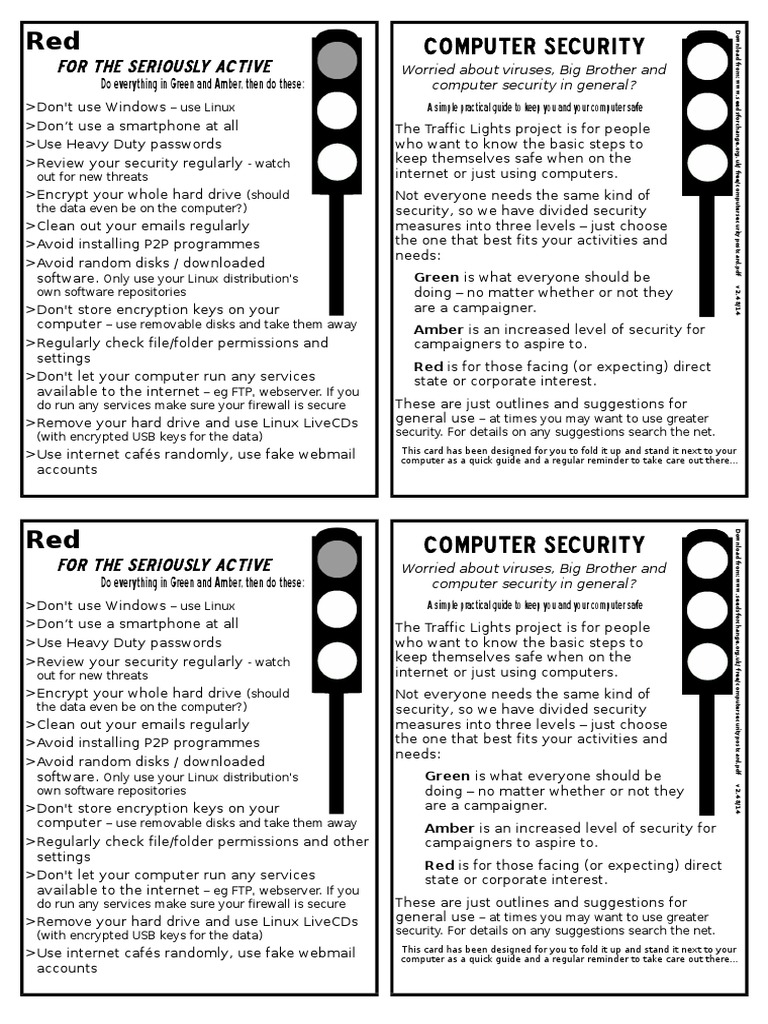 Essential Computer Security Tips Guide | PDF | Internet Privacy ...