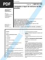 NBR IEC-188 - Lampadas A Vapor de Mercurio de Alta Pressao
