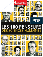 Les 100 Penseurs Des Sciences Humaines Sciences Humaines Magazine