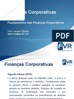 Finanças Corporativas Fundamentos