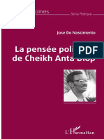 LA PENSÉE POLITIQUE DE CHEIKH ANTA DIOP-Jose do Nascimento