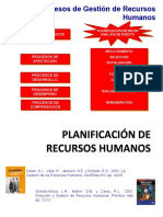 Gestión Recursos Humanos Planificación