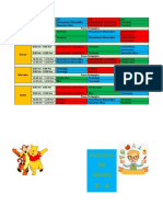 horario docentes