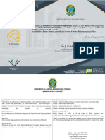 ARMAS DE FOGO E MUNIÇÕES - Certificado 294426