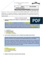 2.ficha de Trabajo - El Tema y La Estructura Del Texto