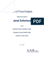 Use of Force Analysis: Jamal Sutherland