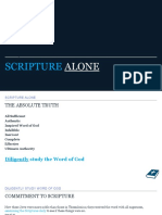 Scripture Alone - 28082020 - Bible Study