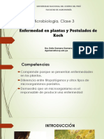 CLASE 3 MICROBIOLOGÍA PDF Enfermedad y Postulados de Koch 26 05 21