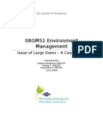 Download Issues of Large Dams - Case Study by bhuvaneshkmrs SN52058732 doc pdf