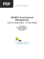 Download Issues of Large Dams - Case Study by bhuvaneshkmrs SN52058732 doc pdf