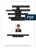 Materials For The Post of PST & JEST Compiled by Jeevraj-Rectified