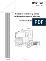 Faldones Laterales y Barras Antiempotramientos Laterales: Edición 1