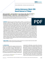 A Hybrid Underlay-Interweave Mode CRN for the Future 5G-Based Internet of Things