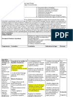 Plan de Unidad Geografía e Historia Dominicana)