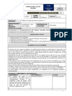 Acta de Reunion Grado Primero 25 de Abril 2020.