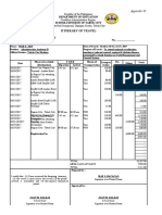 Travel Requirements For Reimbursement