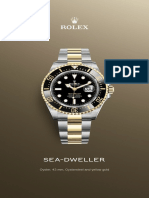 Sea-Dweller: Oyster, 43 MM, Oystersteel and Yellow Gold