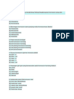 Latihan Soal Biologi UTBK