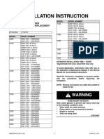 Fan Motor Replacement Instructions