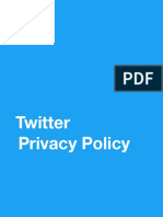Twitter Privacy Policy En