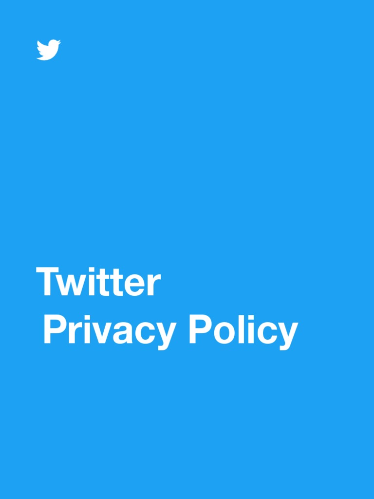 Twitter Privacy Policy Overview | PDF | Http Cookie | World Wide Web