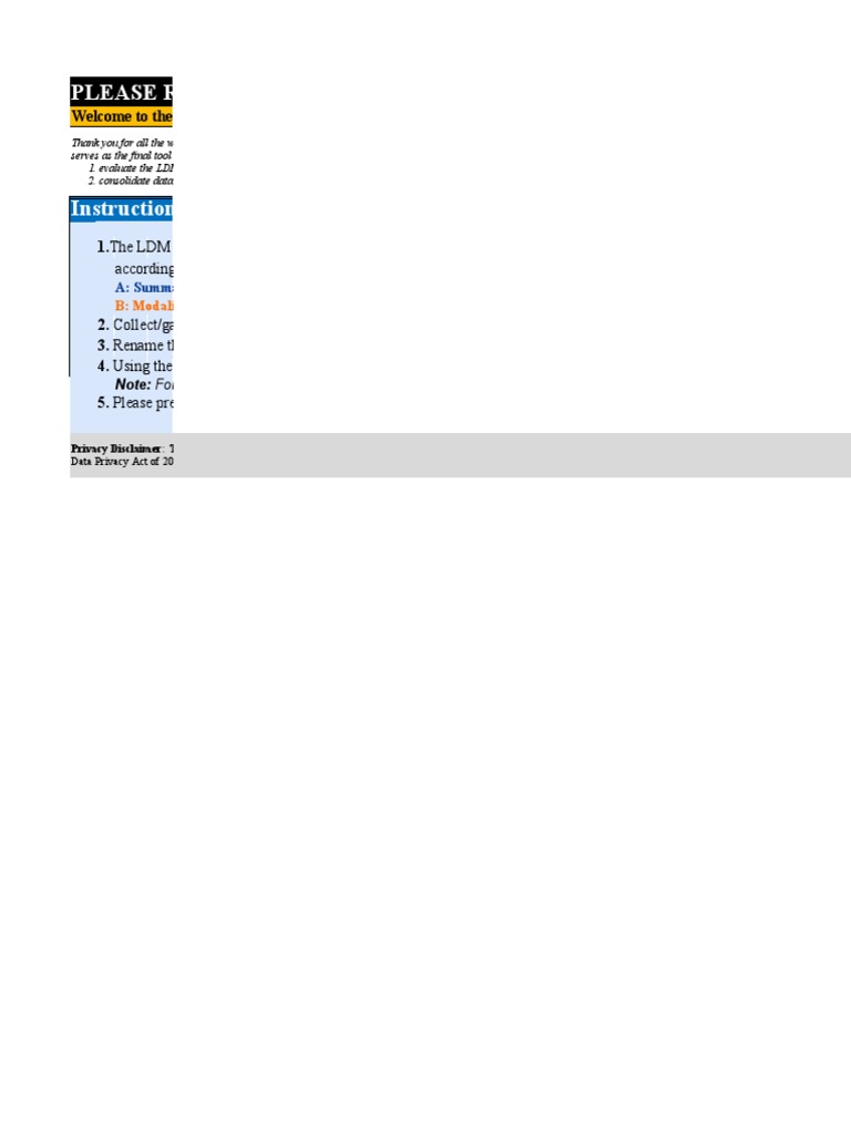 LDM Implementation Assessment Tool Guide | PDF | Learning | Distance ...