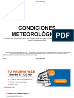 1.1 Condiciones Meteorológicas Distrito de San Juan de Lurigancho - Lima