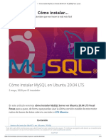 Cómo Instalar MySQL en Ubuntu 20.04 LTS (2020) Paso A Paso