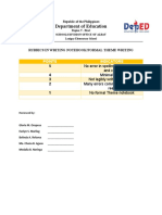 Department of Education: Points Indicators