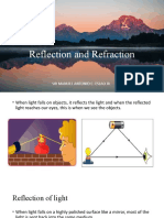 Reflection and Refraction: Sir Manuel Antonio C. Eslao Iii