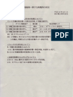 ※l SP:サ プレッションプール ※22号 機 は,本 日 (4/1) 夕方より復水器の水を復水貯蔵タンクヘ移送予定。 3号 機 は,明 朝 (4/2) より復水貯蔵タンクヘ移送予定。 3/31 8:37 SPサーシ・ タンクヘ雄 完了。