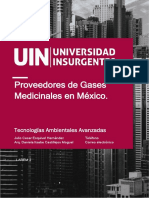 Proovedores de Gases Medicinales en Mexico