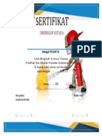 Contoh Sertifikat Apar