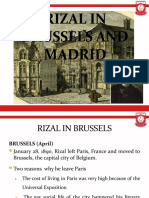 14 Rizal in Brussels and Madrid