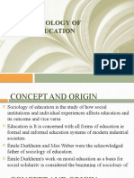 Module 2 Sociology of Education