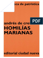 ANDRÉS de CRETA - Homilías Marianas