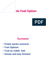 Coal As Fuel Option NTPC