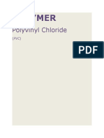 Polyvinyl Chloride: Polymer