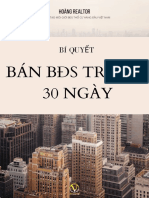 Chương 1 Bán Bất Động Sản Trong 30 Ngày