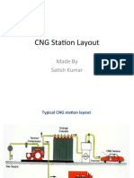 CNG Station Layout - Ppt-Sat