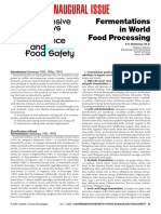 Inaugural Issue: Fermentations in World Food Processing
