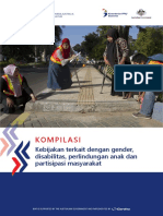 KOMPILASI - Kebijakan Terkait Dengan Gender, Disabilitas, Perlindungan Anak Dan Partisipasi Masyarakat (Bahasa Indonesia)