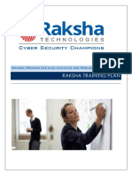 Raksha Training Plan: Training Program For Sales Executives and Product Managers