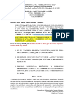 PAUTAS Primera Guia Segundo Periodo Sextos ÉTICA